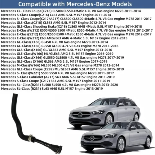 benz-oil crankcase breather pipe-05 benz-oil crankcase breather pipe-05