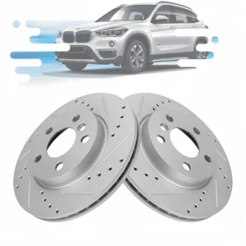 Brake Rotor Set Fit For BMW 323i 325Ci 325i 325xi 328i Z4