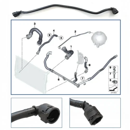 bmw-expansion tank hose-04 bmw-expansion tank hose-04