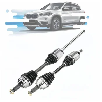 Front CV Axle Shaft Assembly Compatible with BMW X5 E53