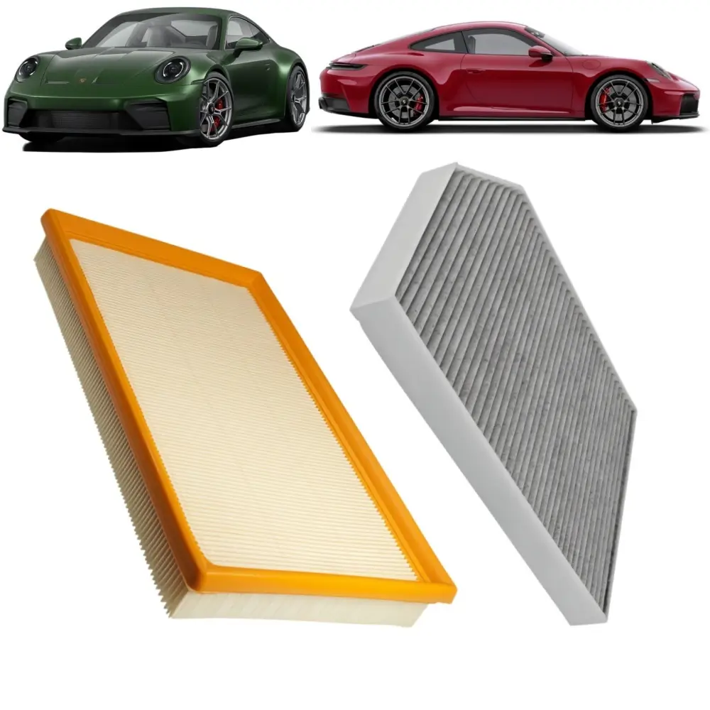 Engine Air Filter & Cabin Air Filter Fit For Porsche Cayenne 2008-2018, Panamera 2017-2023, Taycan 2020-2023