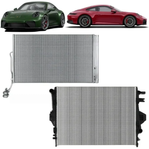 porsche-coolant radiator & condenser kit-01