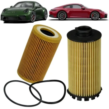 Oil Filter Fit ForPorsche 718 Cayman 2.0L 2017-2021, 718 Boxster 2.0L 2017-2021, 911 3.6L 2001-2011