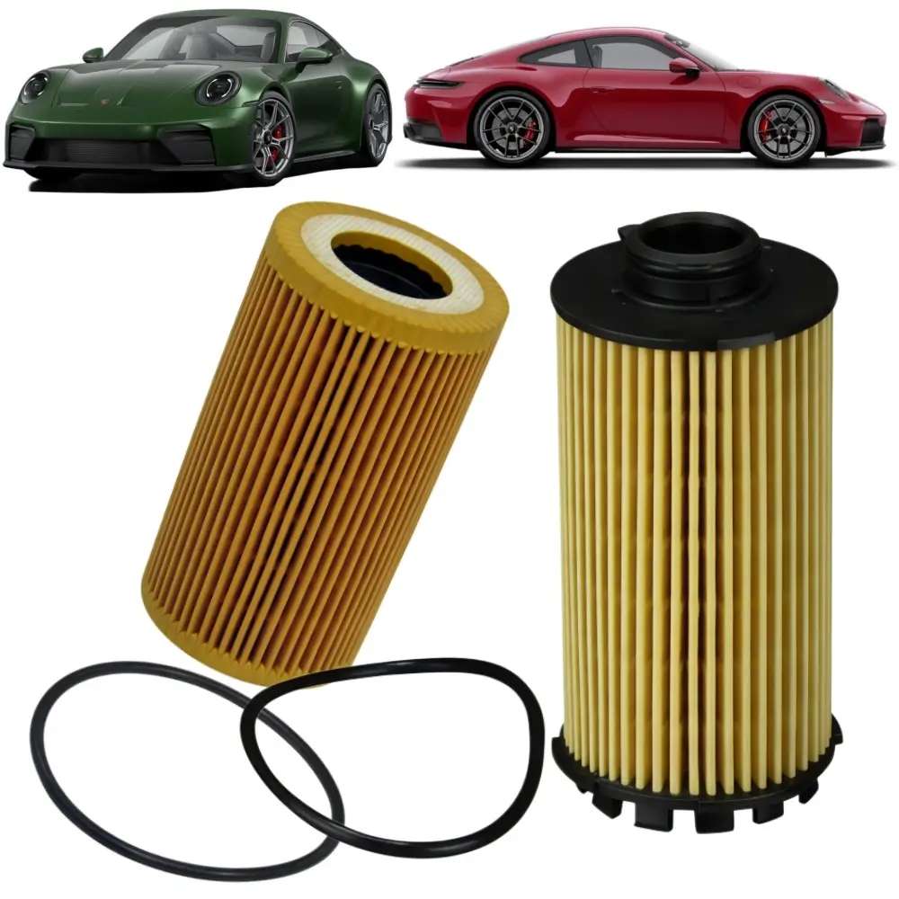 Oil Filter Fit ForPorsche 718 Cayman 2.0L 2017-2021, 718 Boxster 2.0L 2017-2021, 911 3.6L 2001-2011