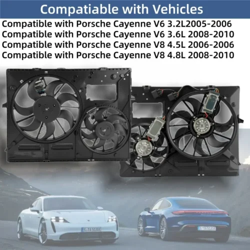 porsche-radiator cooling fan-03 porsche-radiator cooling fan-03