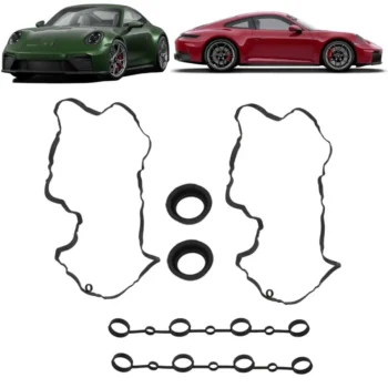 Valve Cover Gasket Seal Set Compatible with Porsche Cayenne 4.5L V8 2003-2006